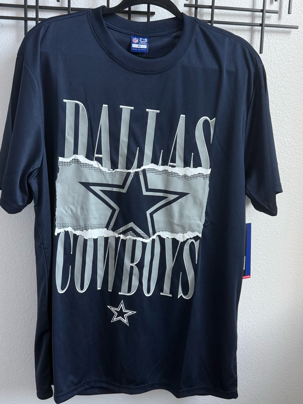 Ultra Game NFL Dallas Cowboys Performance Jersey Tee NWT Men’s XL
